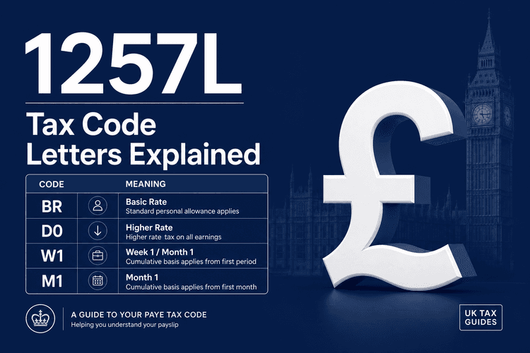 K Tax Code Calculation Example UK Tax Codes Explained — Complete 2026/27 Guide | TaxHelper