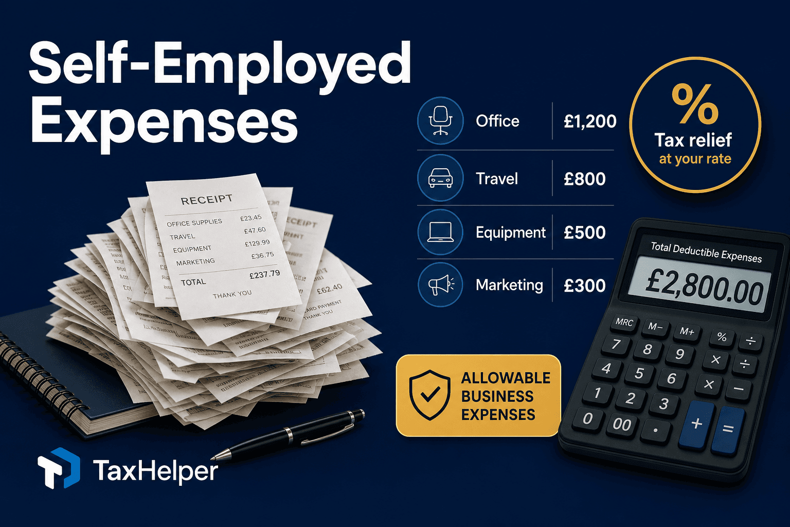 Becoming self-employed — registration, NI and tax guide